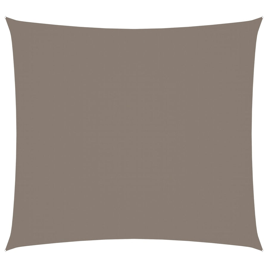 Zonnescherm Rechthoekig 2,5X3 M Oxford Stof Taupe 2.5 x 3 m