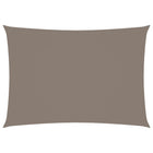 Zonnescherm Rechthoekig 2,5X4 M Oxford Stof Taupe 2.5 x 4 m