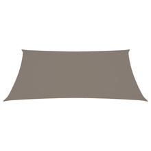 Zonnescherm Rechthoekig 2,5X4 M Oxford Stof Taupe 2.5 x 4 m