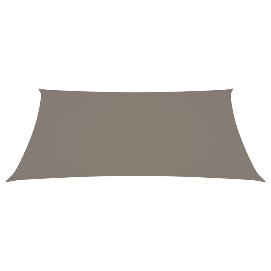 Zonnescherm Rechthoekig 2,5X4,5 M Oxford Stof Taupe 2.5 x 4.5 m