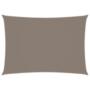 Zonnescherm rechthoek 3x4 m taupe oxford stof