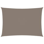 Zonnescherm rechthoek 3x5 m taupe oxford stof