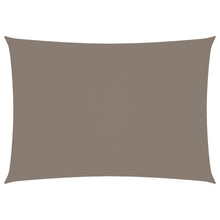 Zonnescherm Rechthoekig Oxford Stof Taupe 3 x 5 m