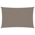 Zonnescherm Rechthoekig Oxford Stof Taupe 3 x 6 m