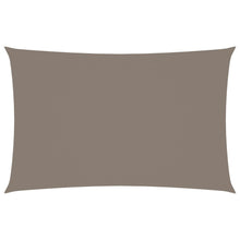 Zonnescherm Rechthoekig Oxford Stof Taupe 3 x 6 m