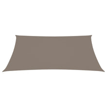 Zonnescherm Rechthoekig Oxford Stof Taupe 4 x 5 m