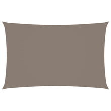 Zonnescherm Rechthoekig Oxford Stof Taupe 4 x 7 m
