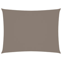 Zonnescherm Rechthoekig Oxford Stof Taupe 5 x 6 m