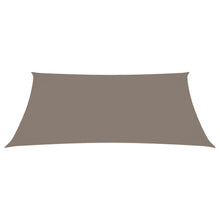 Zonnescherm Rechthoekig Oxford Stof Taupe 5 x 6 m