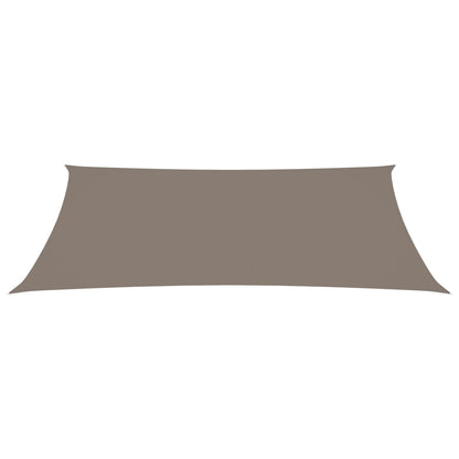 Zonnescherm Rechthoekig Oxford Stof Taupe 5 x 8 m