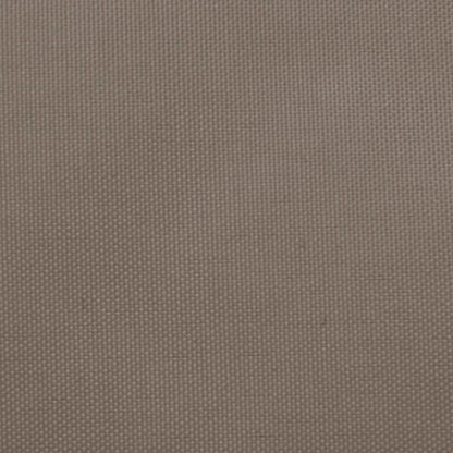 Zonnescherm Rechthoekig Oxford Stof Taupe 5 x 8 m