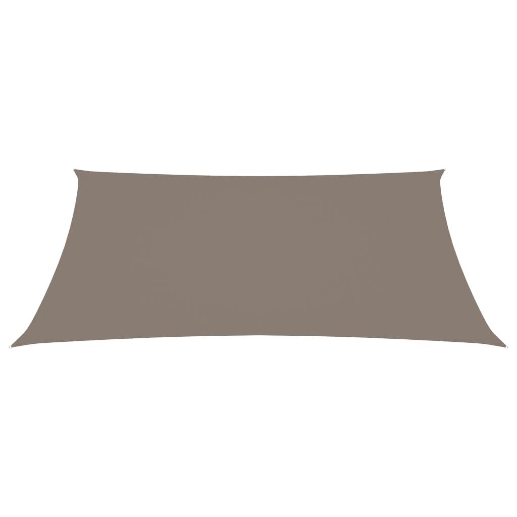 Zonnescherm Rechthoekig 6X7 M Oxford Stof Taupe Taupe 6 x 7 m