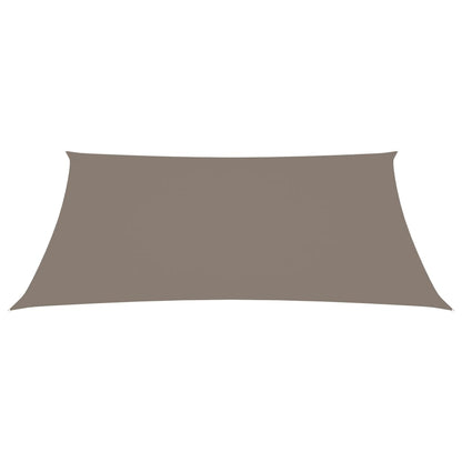 Zonnescherm Rechthoekig 6X7 M Oxford Stof Taupe Taupe 6 x 7 m
