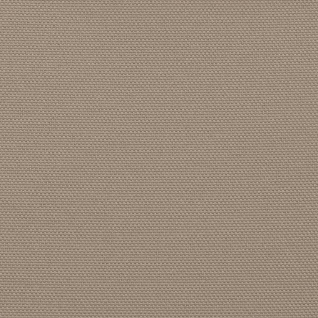 Zonnescherm driehoekig 4x5x5 m oxford stof taupe