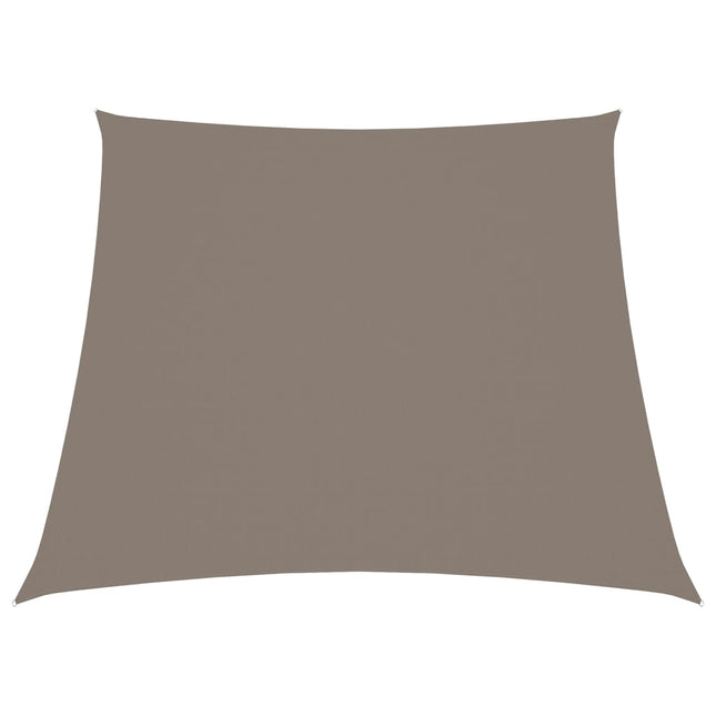 Zonnezeil Trapezium Oxford Stof 2/4 x 3 m Taupe