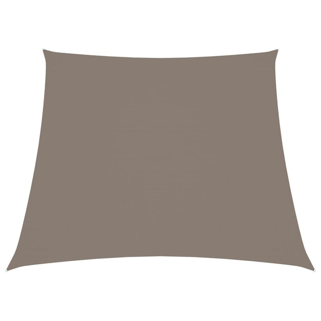 Zonnezeil Trapezium Oxford Stof 3/5 x 4 m Taupe