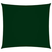 Zonnescherm vierkant 2x2 m donkergroen oxford stof