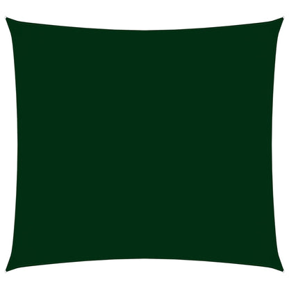 Zonnescherm vierkant 2,5x2,5 m oxford stof donkergroen 2.5 x 2.5 m Donkergroen