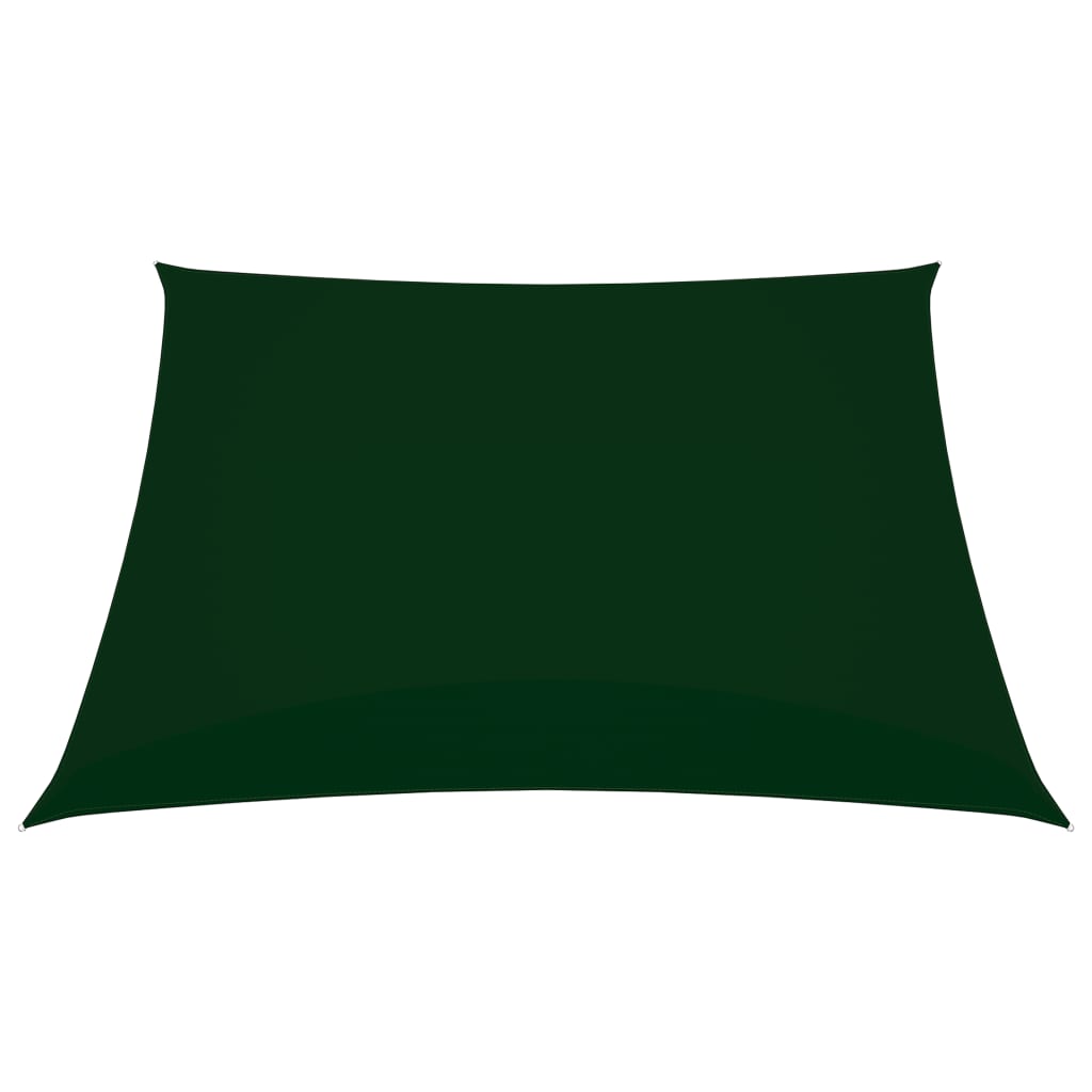 Zonnescherm vierkant 2,5x2,5 m oxford stof donkergroen 2.5 x 2.5 m Donkergroen