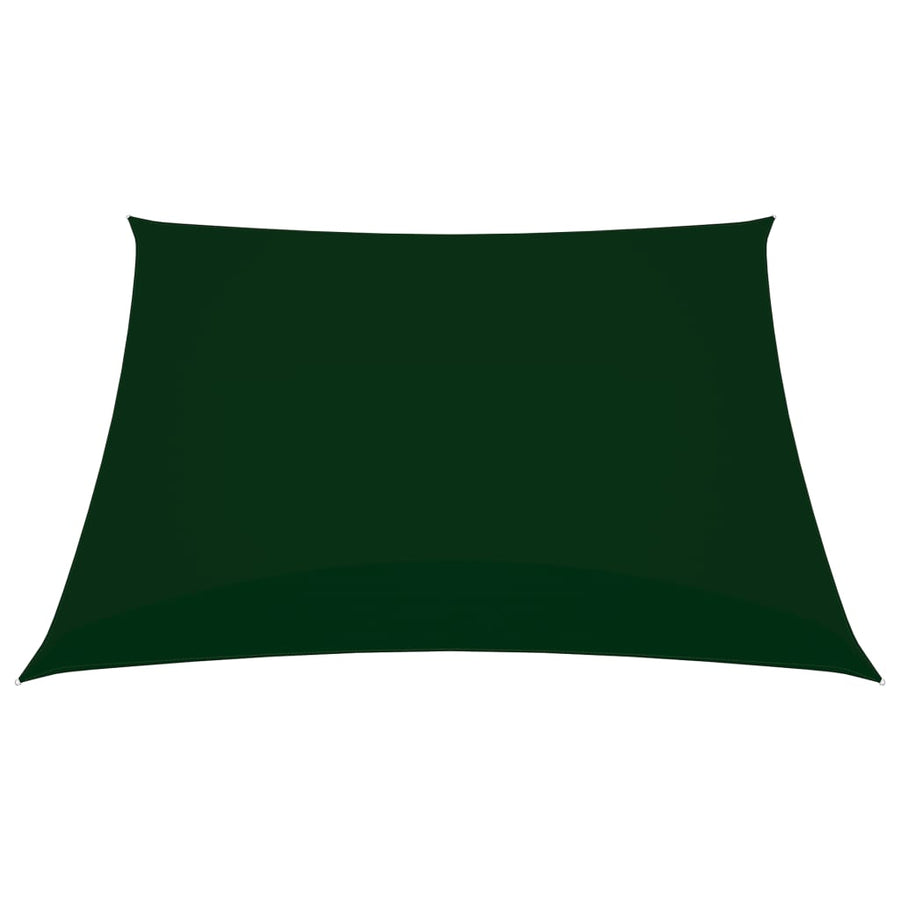 Zonnescherm vierkant 2,5x2,5 m oxford stof donkergroen 2.5 x 2.5 m Donkergroen