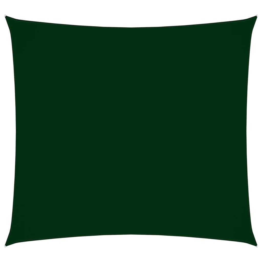Zonnescherm vierkant 3,6x3,6 m oxford stof donkergroen 3.6 x 3.6 m Donkergroen
