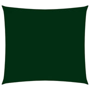 Zonnescherm vierkant 3,6x3,6 m donkergroen