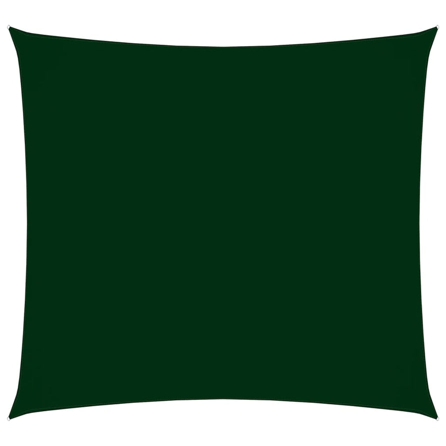 Zonnescherm vierkant 3,6x3,6 m oxford stof donkergroen 3.6 x 3.6 m Donkergroen