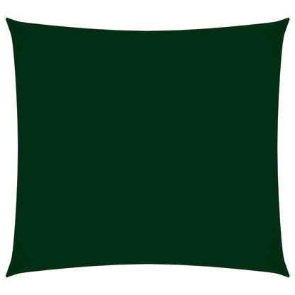 Zonnescherm vierkant 4x4 m oxford stof donkergroen 4 x 4 m Donkergroen