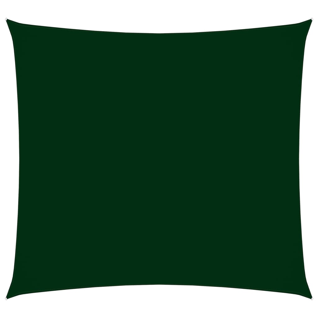 Zonnescherm vierkant 4,5x4,5 m oxford stof donkergroen 4.5 x 4.5 m Donkergroen