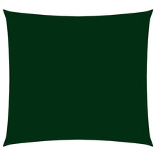 Zonnescherm vierkant 5x5 m oxford stof donkergroen 5 x 5 m Donkergroen