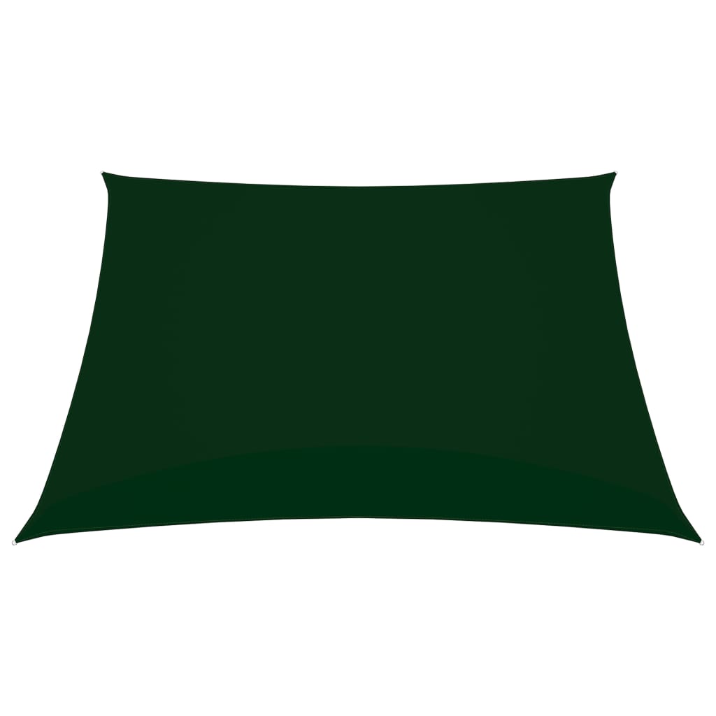Zonnescherm vierkant 5x5 m oxford stof donkergroen 5 x 5 m Donkergroen