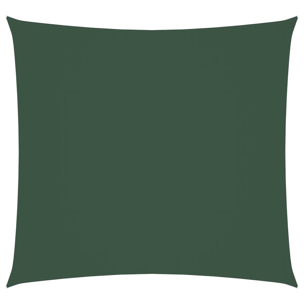 Zonnescherm Vierkant Oxford Stof Donkergroen 6 x 6 m