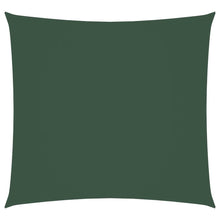 Zonnescherm Vierkant Oxford Stof Donkergroen 6 x 6 m