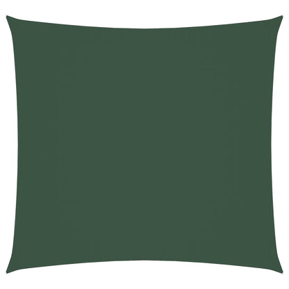 Zonnescherm Vierkant Oxford Stof Donkergroen 6 x 6 m