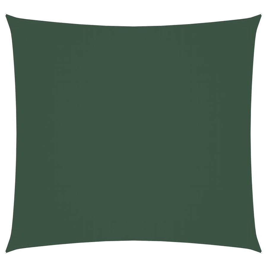 Zonnescherm Vierkant Oxford Stof Donkergroen 6 x 6 m