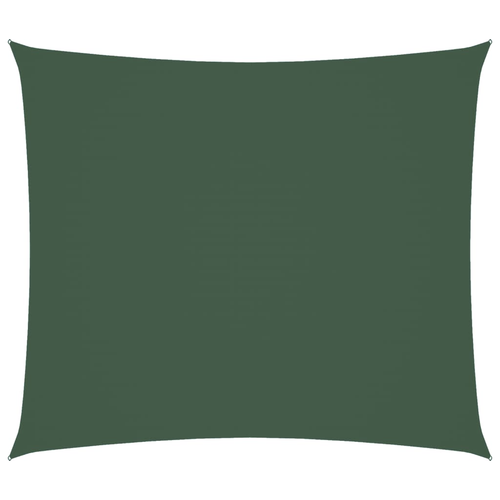 Zonnescherm Rechthoekig 2X2,5 M Oxford Stof Donkergroen 2 x 2.5 m