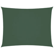 Rectangular shade sail 2x3 m oxford fabric dark green