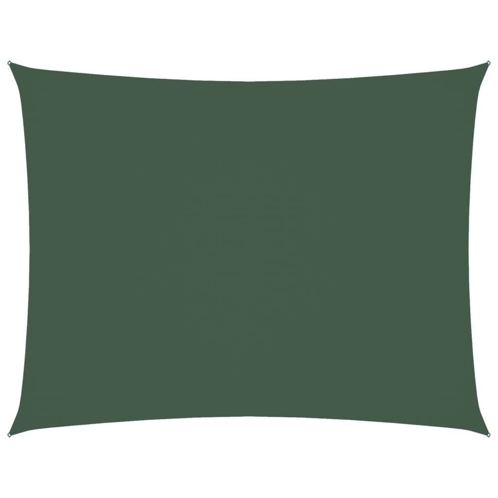 Zonnescherm Rechthoekig 2X3,5 M Oxford Stof Donkergroen 2 x 3.5 m