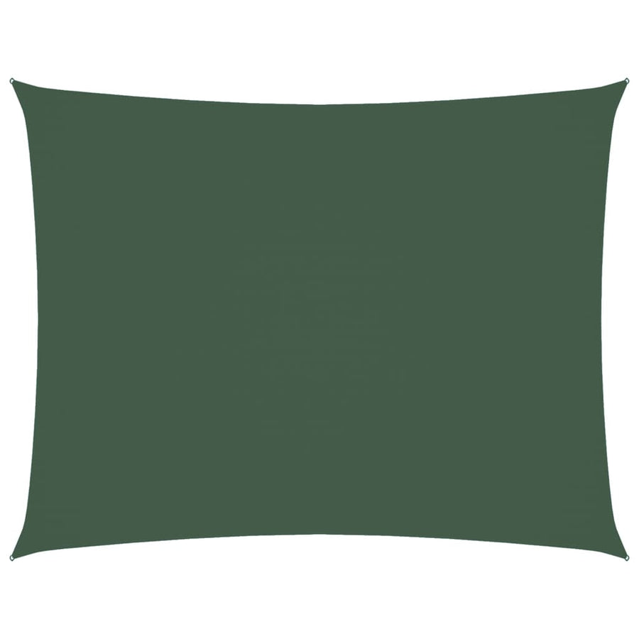 Zonnescherm Rechthoekig 2X3,5 M Oxford Stof Donkergroen 2 x 3.5 m