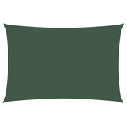 Rectangular awning 2x4 m oxford fabric dark green
