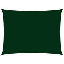 Zonnescherm rechthoekig 2x4,5 m oxford stof donkergroen 2 x 4.5 m