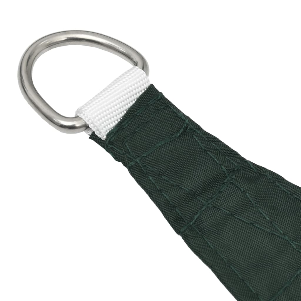 Zonnescherm rechthoekig 2x5 m oxford stof donkergroen 2 x 5 m