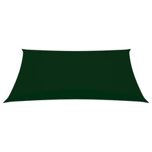 Zonnescherm rechthoekig 2,5x4 m oxford stof donkergroen 2.5 x 4 m