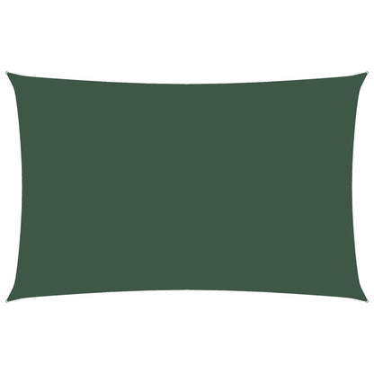 Zonnescherm Rechthoekig 2,5X5 M Oxford Stof Donkergroen 2.5 x 5 m