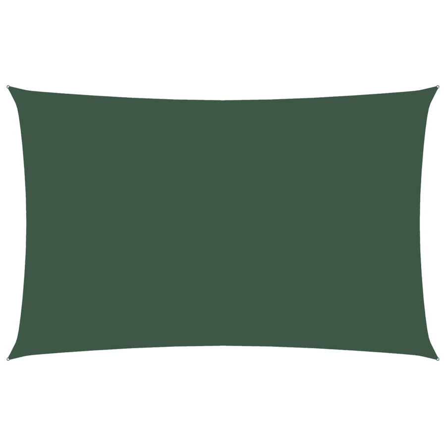 Zonnescherm Rechthoekig 2,5X5 M Oxford Stof Donkergroen 2.5 x 5 m