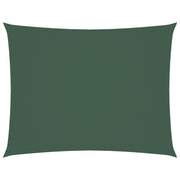 Zonnescherm rechthoek 3x4,5 m donkergroen oxford stof