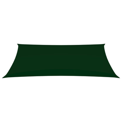 Schaduwdoek rechthoekig 3x6 m oxford stof donkergroen