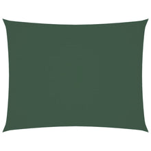 Zonnescherm rechthoekig 4x5 m oxford stof donkergroen