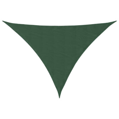 Zonnescherm Driehoekig 4X5X5 M Oxford Stof Donkergroen Donkergroen 4 x 5 x 5 m