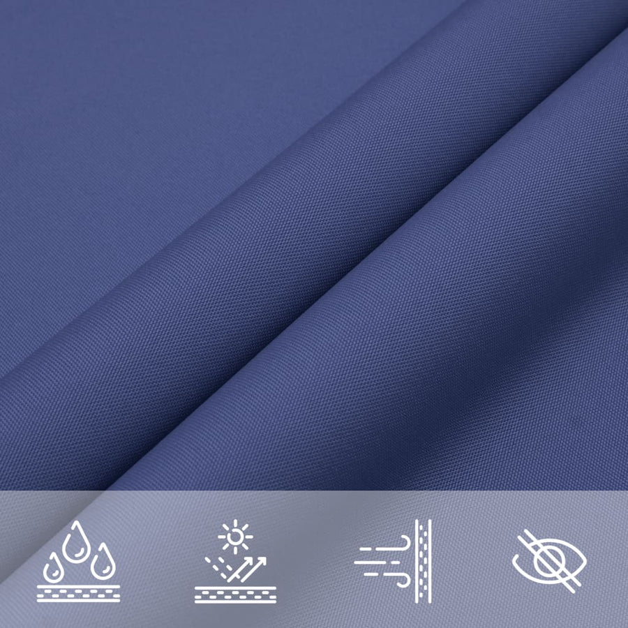 Zonnescherm Vierkant Oxford Stof Blauw 2 x 2 m